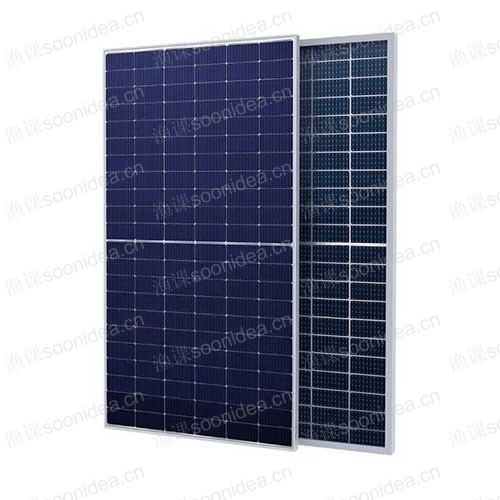 Half cell polycrystalline solar panel